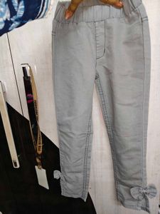2 colour pant blue and grey