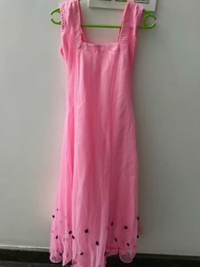 Pink Polka Dot Dress