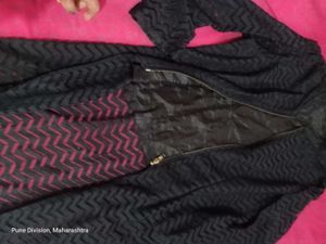Elegant Black Kurta Set with Jacket