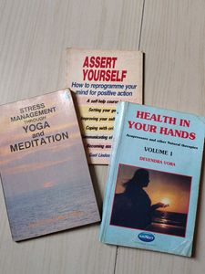 3 yoga & self help books