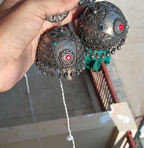 Afghani Jhumkas 🪷