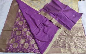 Banarasi Style Georgette Silk Saree