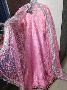 Pink Embroidered Salwar Suit