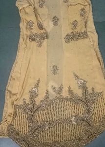 Wedding Wear Heavy Gown Full Diamond Work