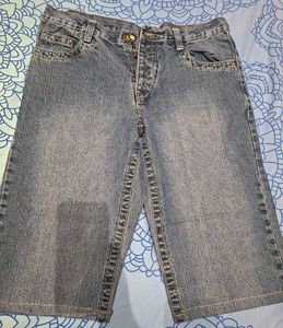 Classic Denim Capris