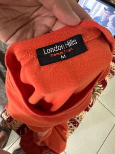 Orange Tiger Print T-Shirt