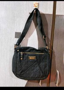 Stylish Quilted Black Shoulder Bag