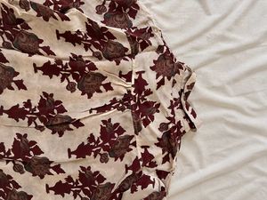 Floral Printed Shirt &amp; Palazzo Co-ord Set