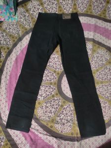 Black Chino Trousers Pants Jeans Cloth Material