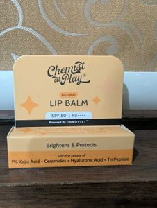 Chemist at Play Natural Lip Balm SPF 50