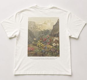 H&amp;M Men’s Cream Graphic Loose Fit T-Shirt