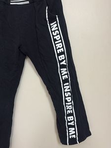 Inspire By Me Black Track Pants