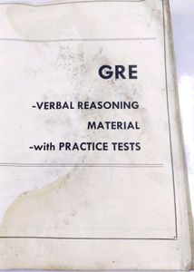 GRE Verbal Reasoning Material old stock