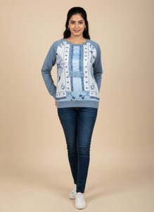 X-Moom Designer Unique Patterned Pullover