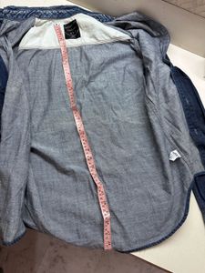 Denim Stone Washed Shirt For Stylish Girls &amp; Boys