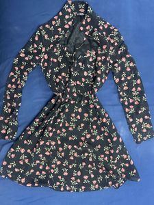 Floral Print Midi Dress