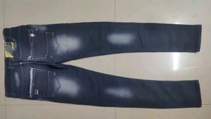 Stylish Men's Dark Wash Jeans