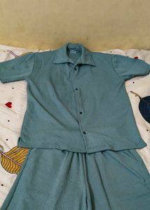 Comfortable Teal Pyjama Set