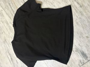 Graphic Print Cropped T-Shirt