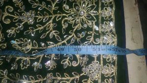 Emerald Green Embellished Anarkali