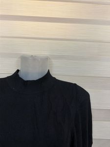 vero moda Chic Black Mock Neck Long Sleeve Top