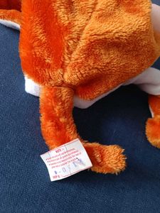 Cute Orange Plush Toy baby cap