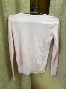 Pink Embellished Sweater