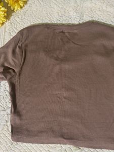 Max Ribbed Cropped Top
