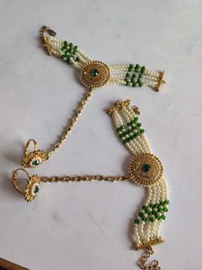 Stunning Hand Harness &amp; Ring Set