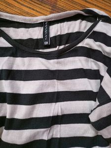 Striped Long Sleeve Top