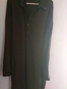 Olive Green Kurta