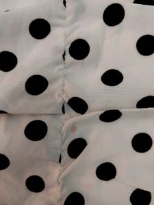 polka Dot crop top