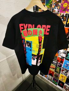PULL&BEAR GRAPHIC PRINTED OVERSIZE TEE 🔥🔥