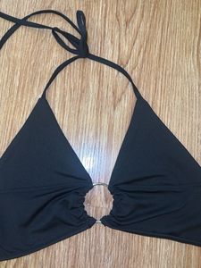 Classic Black Halter Bralette