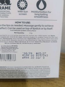 Avon Naturals Cherry Lip Balm
