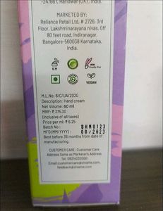 Zivame Hydrating Miami Hand Cream