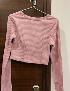 Cute Pink Crop Top