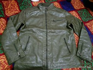 Men Branded Jacket PU Leather Indian Garage Co.