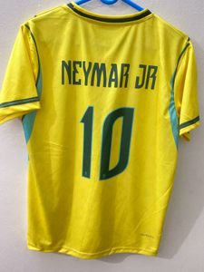 Nike Embroidered Brazil Neymar WC Home Kit 🔥