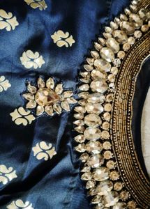 Elegant Navy Blue Gowns