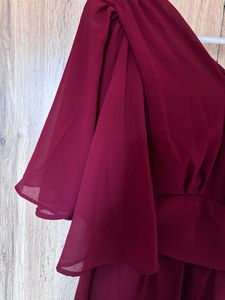 Flare Neck Cake Dress Sexy