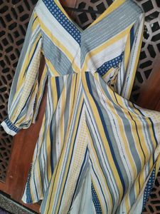 Summer Striped Dress💛