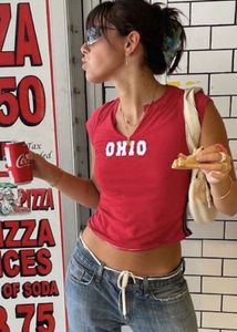 Y2K  Cropped Baby Tee