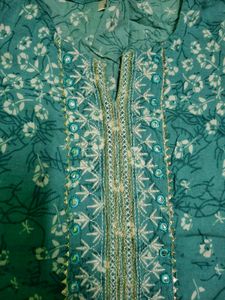 Floral Print Kurta