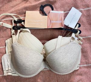 Westside WunderLove Beige Bra Set(pack of 2)