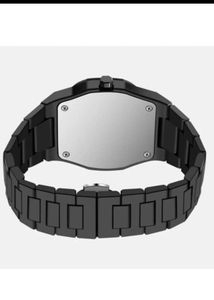 Stylish Black Metal Watch