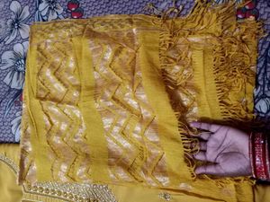 Elegant Yellow Kurta Set with Dupatta