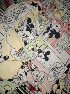 Mickey Mouse Comic Print Pajama Set