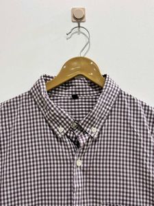 Men's Checked Button-Down Shirt