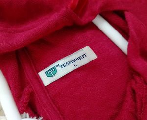 freebie Red Hooded Sweatshirt